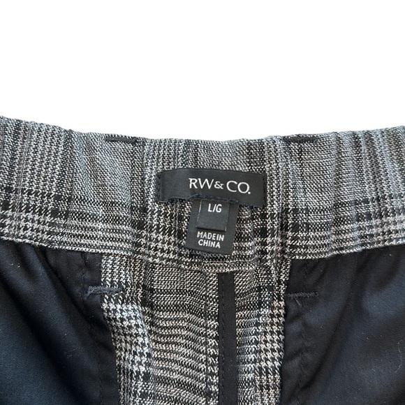 RW&CO. Gender-Neutral Checkered Dress Pant - Size Large - Picture 7 of 14